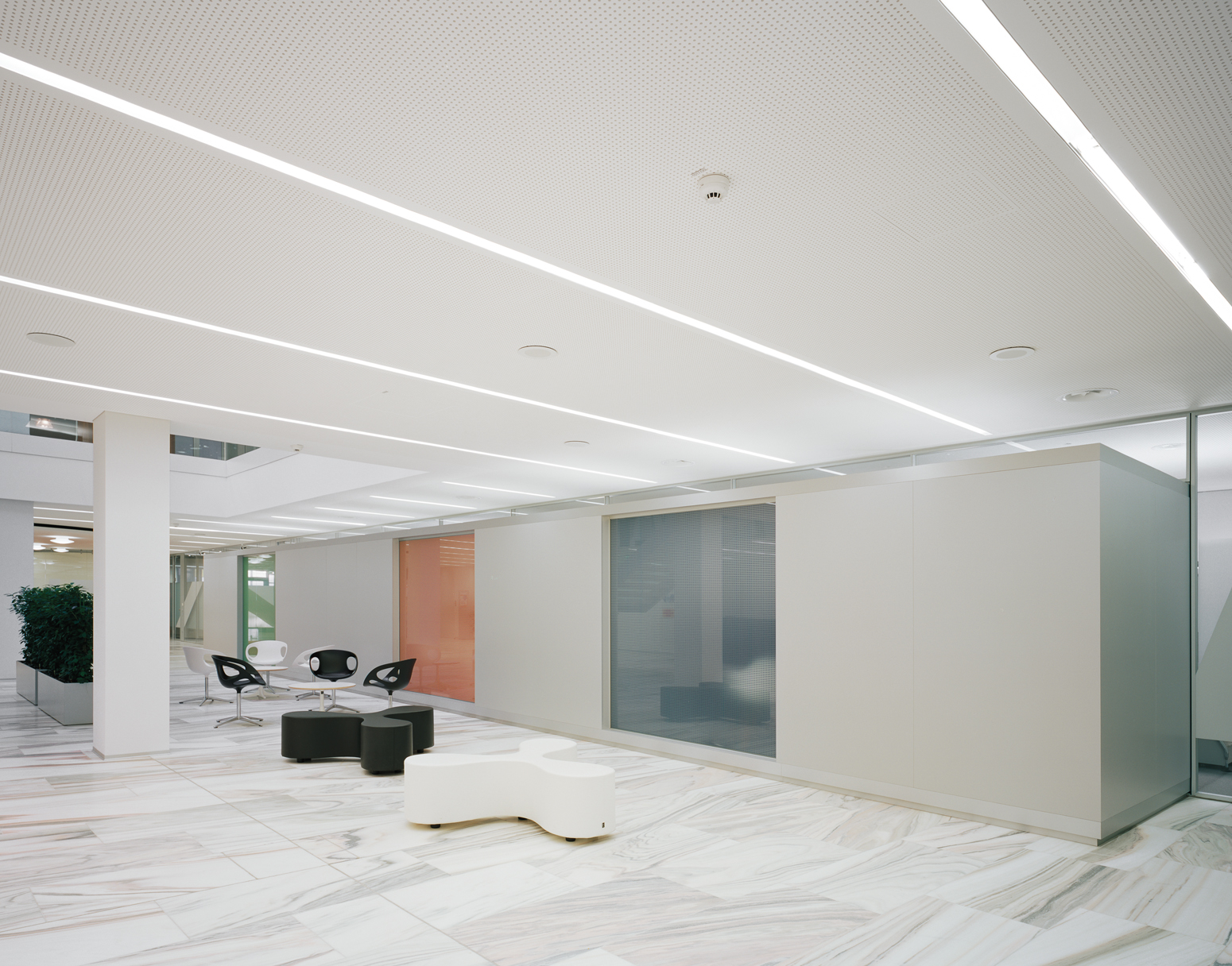 Pssst ..., quiet please. Abgegrenzte Zonen unterstützen fokussiertes Arbeiten.